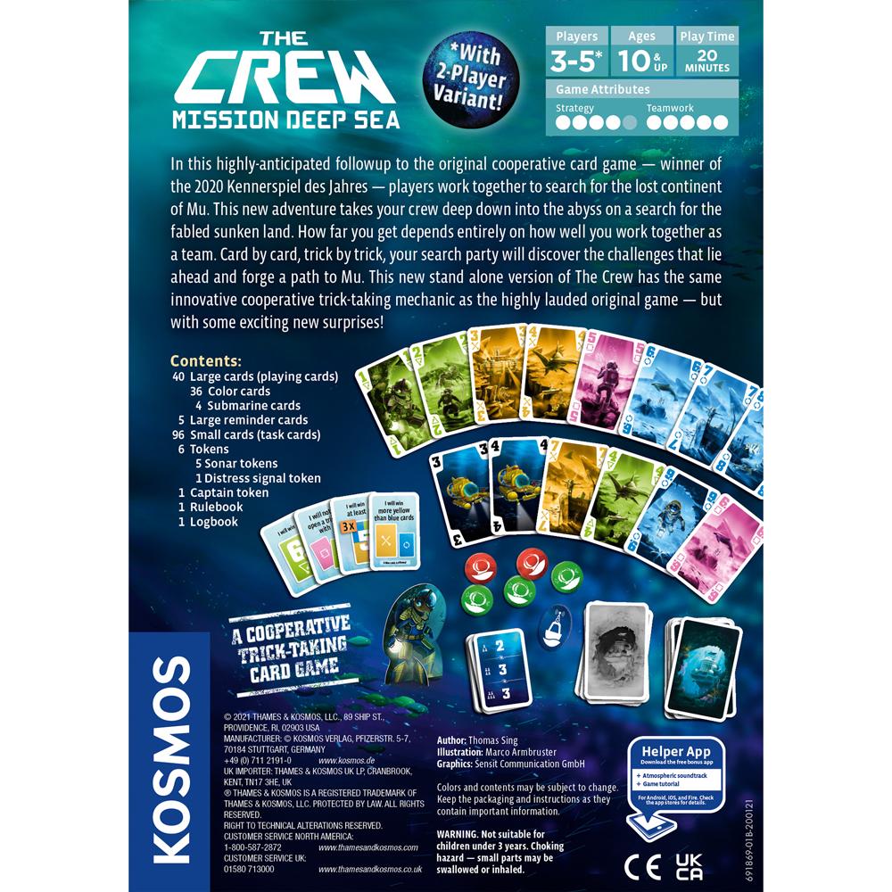 The Crew Mission Deep Sea Available Summer Kosmos Games